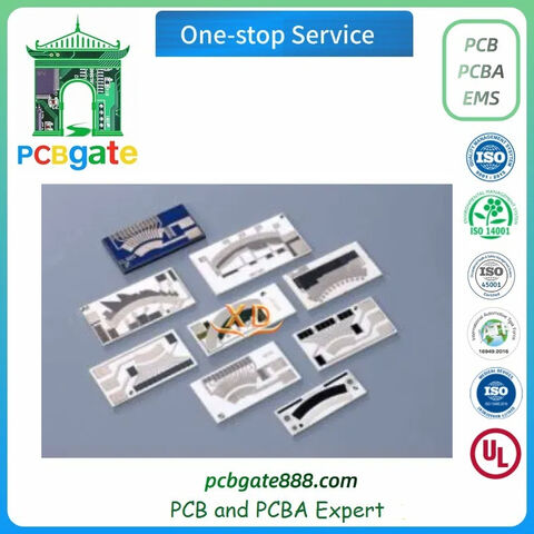 PCB de alúmina de 2.0 mm, sustrato cerámico, PCB para equipos de prueba de alta gama, placa PCB cerámica de China