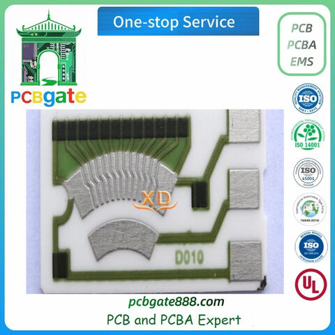 PCB de alúmina de 2.0 mm, sustrato cerámico, PCB para equipos de prueba de alta gama, placa PCB cerámica de China