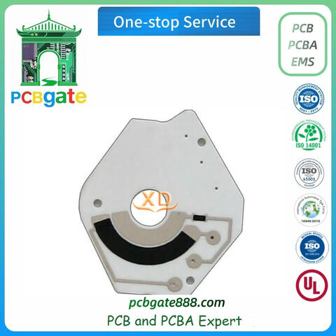 PCB de alúmina de 2.0 mm, sustrato cerámico, PCB para equipos de prueba de alta gama, placa PCB cerámica de China