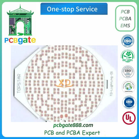 PCB de alúmina de 2.0 mm, sustrato cerámico, PCB para equipos de prueba de alta gama, placa PCB cerámica de China