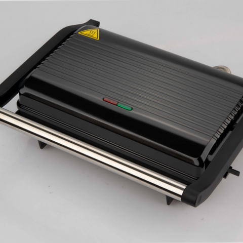 Grill à Panini en Gros, Appareil à Sandwich Gourmet avec Plaques Antiadhésives, Ouverture à 180 Degrés pour S'adapter à Tout Type ou Taille d'Aliment