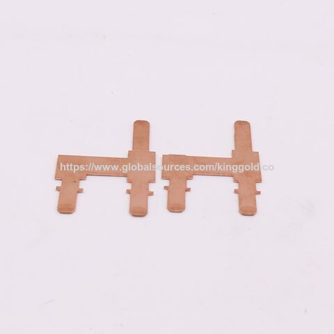 Estampage de cuivre métallique OEM de haute qualité, contact en cuivre