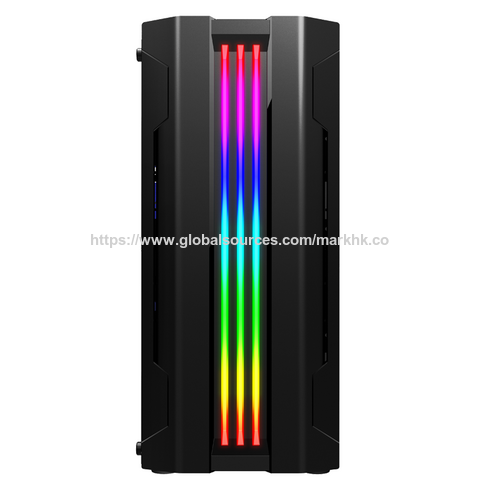 OEM GAMING COMPUTER CASE, Gaming PC Chassis with Fans RGB, Computer Tower Case Airflow 3.0 USB.