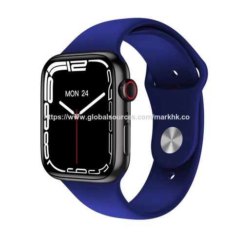 Smartwatch IPS de 2.01" 240*282 para teléfonos Android, monitor de frecuencia cardíaca, presión arterial, oxígeno en sangre y análisis del sueño.