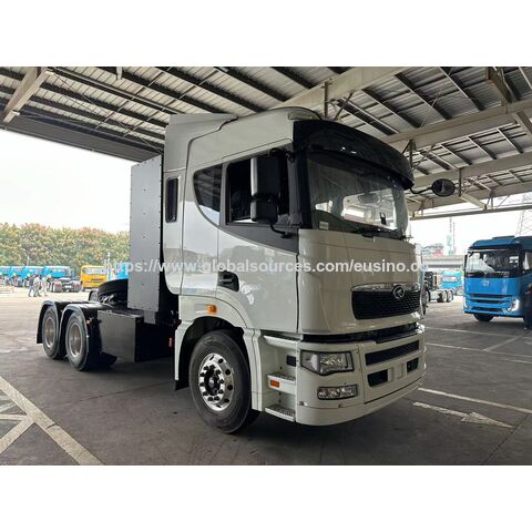 49Ton electric theavy truck head for container transport can swap battery in batterystation