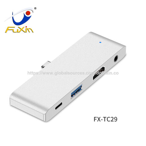 OEM/ODM Adaptador 7 en 1 Premium Hub USB C 4 en 1