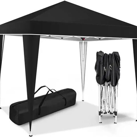 Tendas de evento, tenda dobrável de quatro cantos 3x3, tenda de camping, exposição e lazer, pavilhão de praia ao ar livre com guarda-sol.