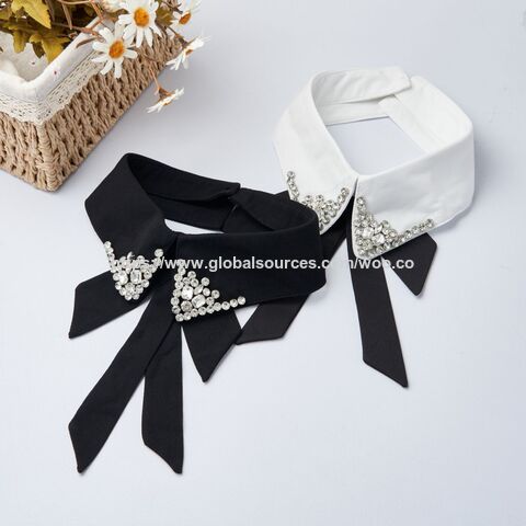 Coleira Brilhante com Strass, Disponível em Várias Cores e Designs - Atacado