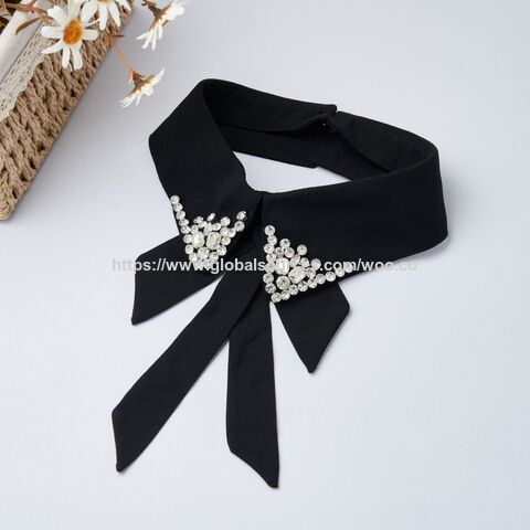 Coleira Brilhante com Strass, Disponível em Várias Cores e Designs - Atacado