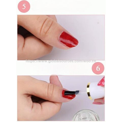 Esmalte de uñas, base transparente, aceite abrillantador, aceite abrillantador con calcio, aceite nutritivo para uñas