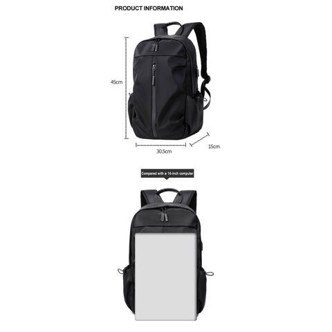 Wasserdichter Reiserucksack, Große Business-Laptoptasche, 14-Zoll-Notebooktasche