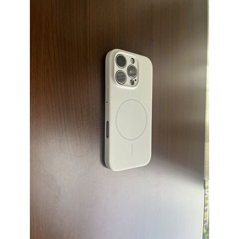Capa de telefone antiderrapante fosca com carregamento sem fio magnético aprimorado para iPhone 12-17