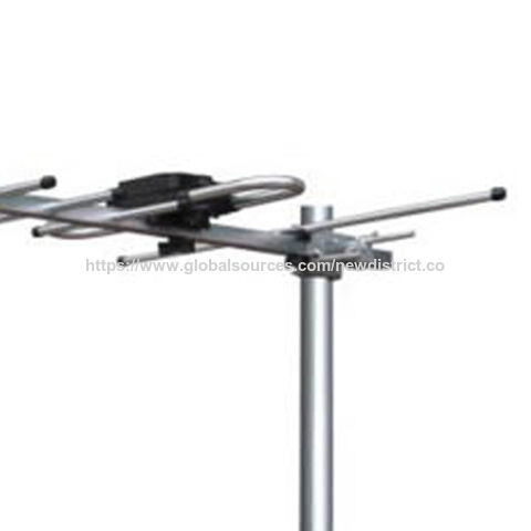 Antenne TV d'extérieur Yagi UHF numérique HDTV à prix d'usine du fabricant pour la transmission par câble TV
