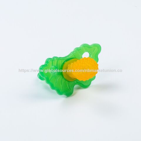 Mainan Gigitan Bayi Silikon Bentuk Buah Berry, Dot Penghilang Sakit Tumbuh Gigi untuk Bayi dan Balita