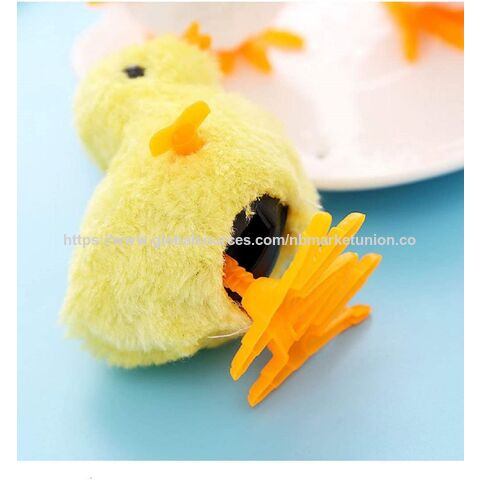 Conejo de Cuerda de Peluche, Pollo Saltando, Adorno de Pascua, Decoración, Juguetes de Regalo para Fiesta al por mayor
