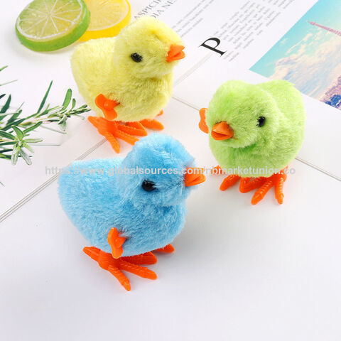 Conejo de Cuerda de Peluche, Pollo Saltando, Adorno de Pascua, Decoración, Juguetes de Regalo para Fiesta al por mayor