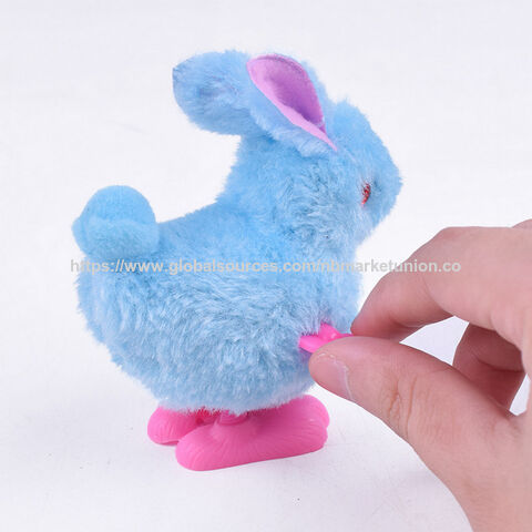 Conejo de Cuerda de Peluche, Pollo Saltando, Adorno de Pascua, Decoración, Juguetes de Regalo para Fiesta al por mayor