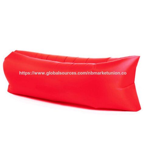 Inflatable Lounger Portable Lazy Air Couch Chair Beach Camping Hammock Bed Home Outside Cool Gifts