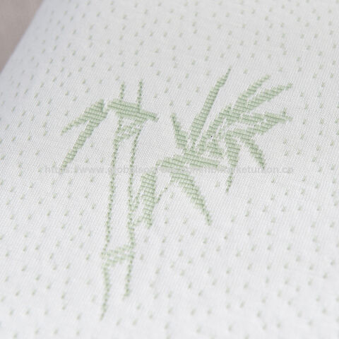 Almofada de Espuma Viscoelástica - Tamanho Padrão - Ventilada, Almofadas Premium para Cama com Capa de Bambu Lavável, Suporte Ortopédico para Dormir