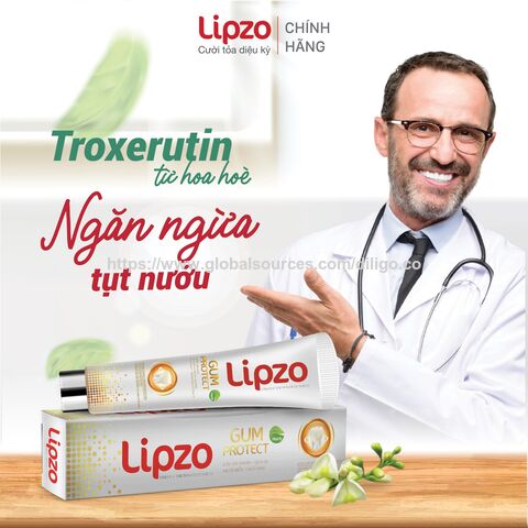معجون أسنان Lipzo Gum Sensitive Protect للاستخدام المنزلي، 110 جرام، من الشركة المصنعة