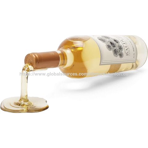 Soporte para Botella de Vino Derramado, Gadget Decorativo y Divertido para Exhibición de Vino, Centro de Mesa para el Hogar y la Cocina