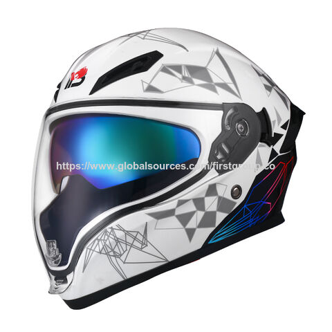 Nouveau casque intégral 2025, double visière, coque ABS, certifié DOT - Casque de moto de haute qualité pour B2B