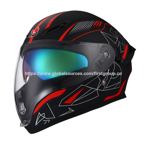 Nouveau casque intégral 2025, double visière, coque ABS, certifié DOT - Casque de moto de haute qualité pour B2B