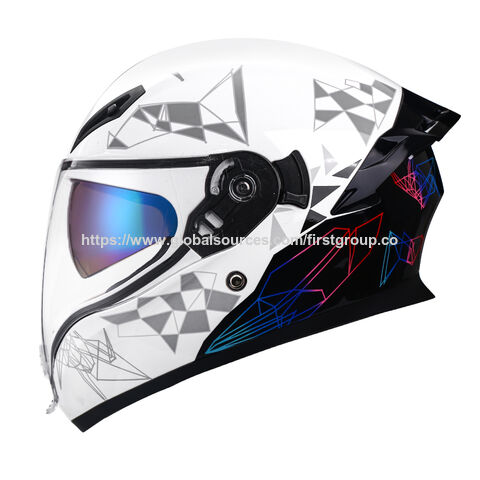Nouveau casque intégral 2025, double visière, coque ABS, certifié DOT - Casque de moto de haute qualité pour B2B
