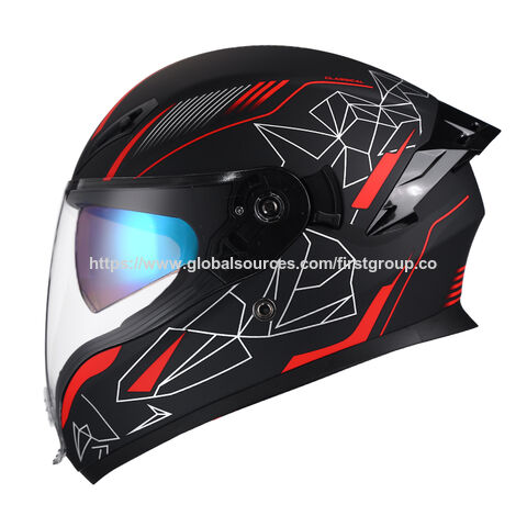 Nouveau casque intégral 2025, double visière, coque ABS, certifié DOT - Casque de moto de haute qualité pour B2B