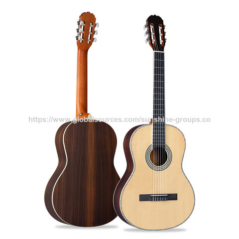 39-Zoll-Klassikgitarre für Anfänger und Erwachsene, Holzgitarre mit abgerundeten Ecken, Musikinstrument