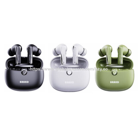Écouteurs OEM pour Téléphone Portable avec Micro Quad ENC, Casque Bluetooth 6.0 Intra-auriculaire Adapté pour l'Entraînement, le Yoga, le Sommeil