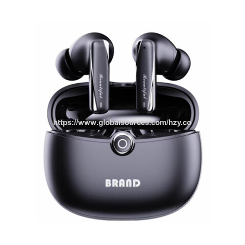Écouteurs OEM pour Téléphone Portable avec Micro Quad ENC, Casque Bluetooth 6.0 Intra-auriculaire Adapté pour l'Entraînement, le Yoga, le Sommeil