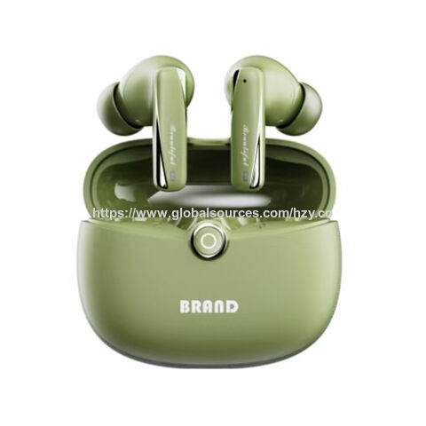 Écouteurs OEM pour Téléphone Portable avec Micro Quad ENC, Casque Bluetooth 6.0 Intra-auriculaire Adapté pour l'Entraînement, le Yoga, le Sommeil