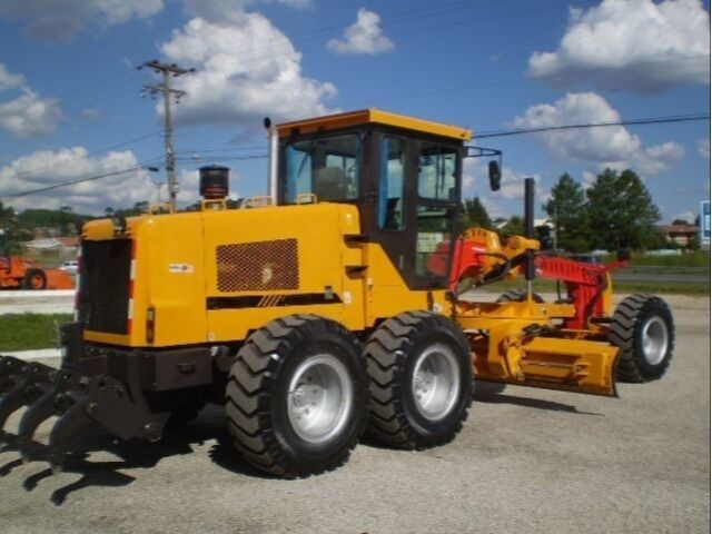 Fast Delivery 200hp Motor Grader Sag200 With Front Dozer And Rear ...