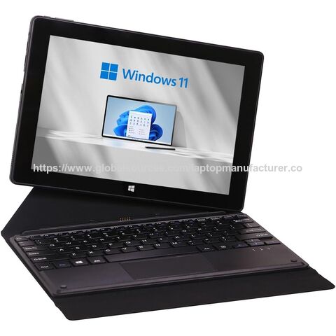 Tablet Windows 11 de 10.1" con precio de fábrica, CPU Intel Celeron N4120 de cuatro núcleos, 8GB de RAM, 128GB de almacenamiento, pantalla táctil IPS HD, Tablet Windows para empresas