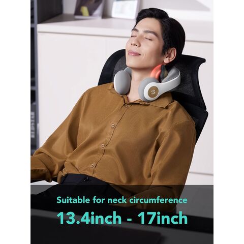 SKG Alat Pijat Leher Shiatsu Tanpa Kabel untuk Meredakan Nyeri, Alat Pijat Leher Portabel Jaringan Dalam dengan Panas yang Menenangkan, Pijat Remas, N5 Pro