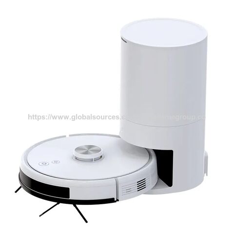 Robot de Nettoyage Automatique Commercial Intelligent 3 en 1: Aspirateur, Balayeuse et Laveur de Sol