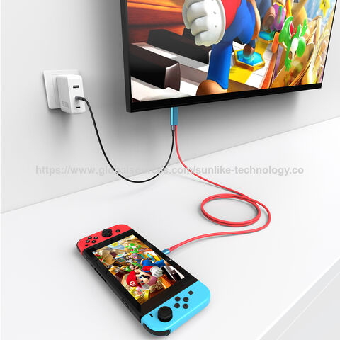 Pabrik OEM ODM, Kabel USB C Sunlike Baru, Pengisian Cepat PD 100W, untuk transfer audio dan video, Hitam, warna perak untuk pilihan