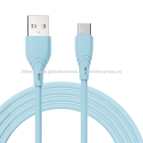 Câble USB 1M de Charge Rapide de Données 3A, Câble USB Type-C, Chargeur Rapide USB-C, Câble de Données