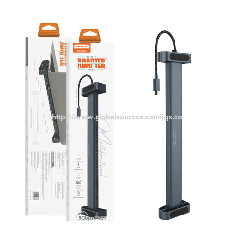 Estación de Acoplamiento Hub USB-C 10 en 1 con HDMI 4K, USB 3.0, RJ45, PD 100W, Lector de Tarjetas TF/SD para MacBook Pro - Precio de Fábrica