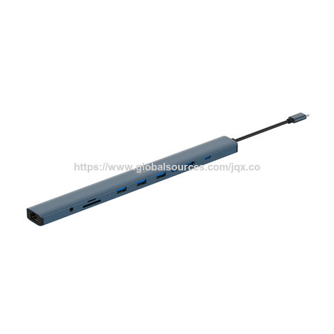 Estación de Acoplamiento Hub USB-C 10 en 1 con HDMI 4K, USB 3.0, RJ45, PD 100W, Lector de Tarjetas TF/SD para MacBook Pro - Precio de Fábrica
