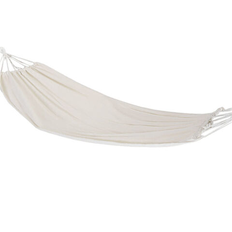 Hamaca de lona estilo boho para el hogar, portátil, apta para adultos, ideal para viajes y camping con cuerda
