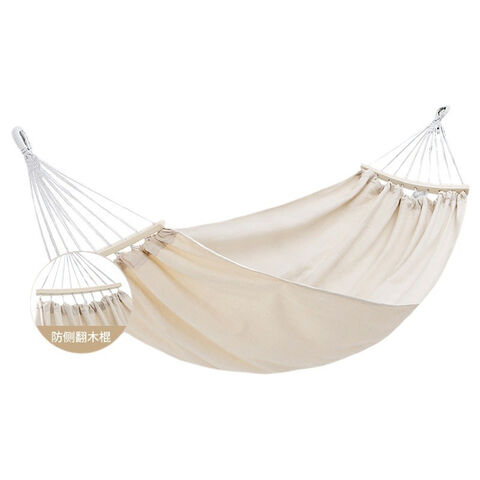 Hamaca de lona estilo boho para el hogar, portátil, apta para adultos, ideal para viajes y camping con cuerda