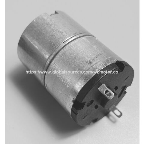 Motoréducteur à balais en carbone DC12V OD16mm*32.6mm(L) à économie d'énergie pour la robotique intelligente