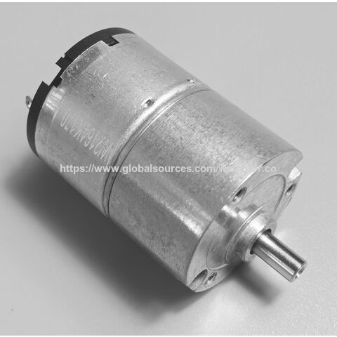 Motoréducteur à balais en carbone DC12V OD16mm*32.6mm(L) à économie d'énergie pour la robotique intelligente