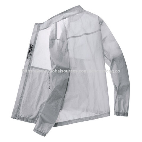 Casaco de Verão Original de Fio com Proteção Solar para Mulher, Cardigan Fino de Manga Comprida, Top com Sensação de Gelo, Roupa de Proteção Solar