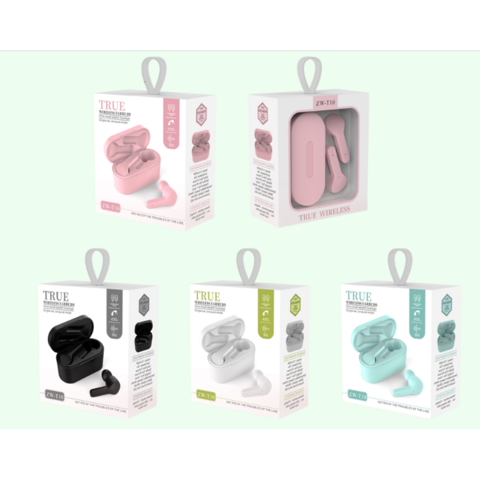 Auriculares TWS ODM con Bluetooth 5.0, 4 horas de reproducción - Auriculares inalámbricos Bluetooth para empresas