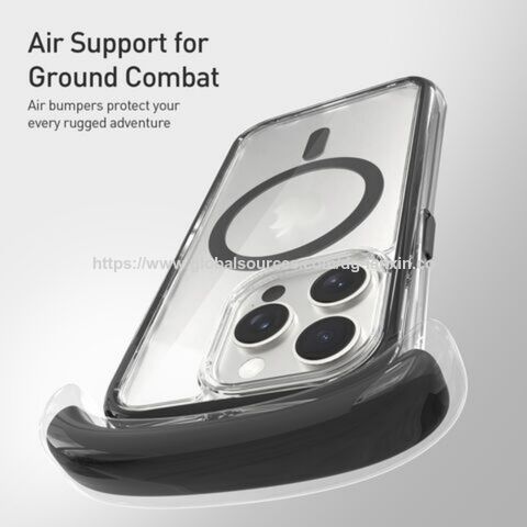 Coque de téléphone Magsafe transparente en TPU OEM très demandée, protection intégrale à 360 degrés, coque anti-jaunissement pour Iphone 17 Pro Max