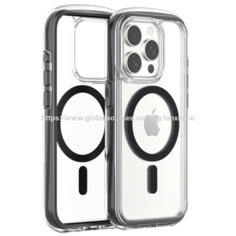 Coque de téléphone Magsafe transparente en TPU OEM très demandée, protection intégrale à 360 degrés, coque anti-jaunissement pour Iphone 17 Pro Max