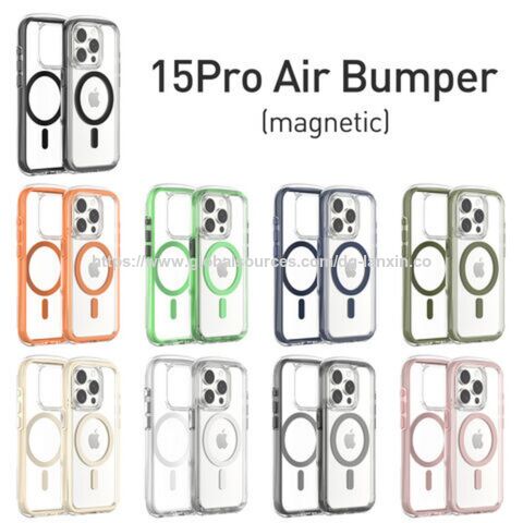 Coque de téléphone Magsafe transparente en TPU OEM très demandée, protection intégrale à 360 degrés, coque anti-jaunissement pour Iphone 17 Pro Max